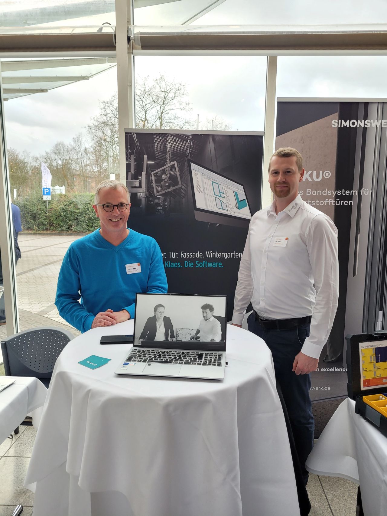 Foto von Thomas Knüver (Sales Nord) und Tim Söller (Sales Nord und Benelux)